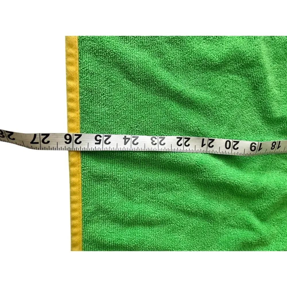 Norwex Kids Towel - Super Absorbent Apple Green with Yellow Trim